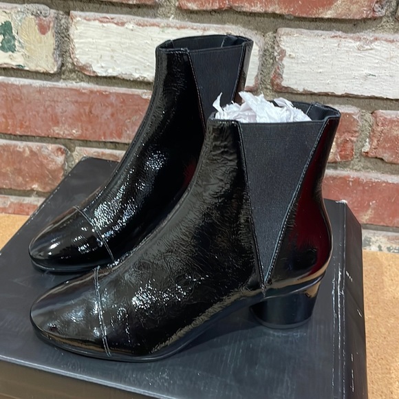 Rebecca Minkoff Izette patent leather bootie New in box - Picture 6 of 9